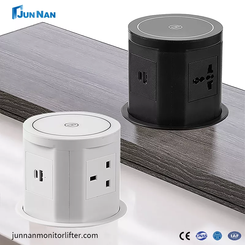 Palam Smart Socket Pop-Up dengan USB dan Wireless Charging WiFi